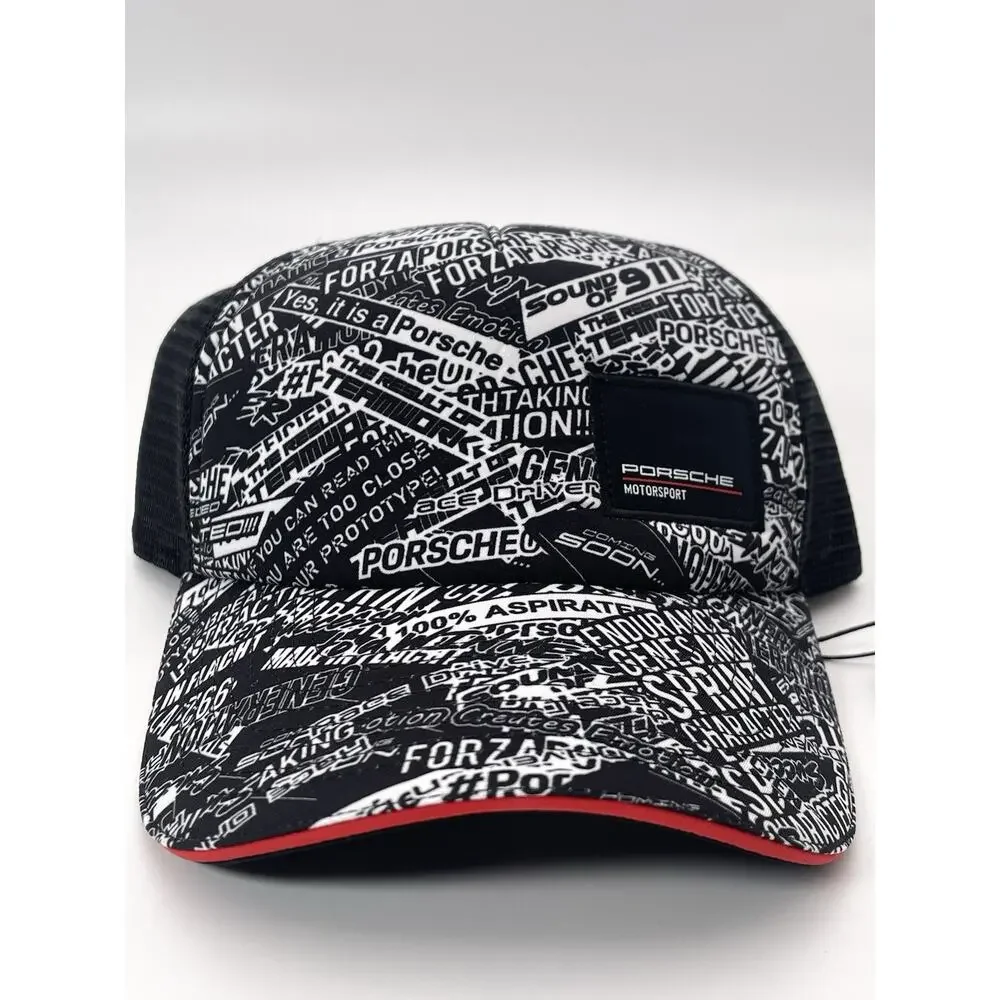 Genuine Porsche Motorsport Fanwear Cap Black Baseball Cap
